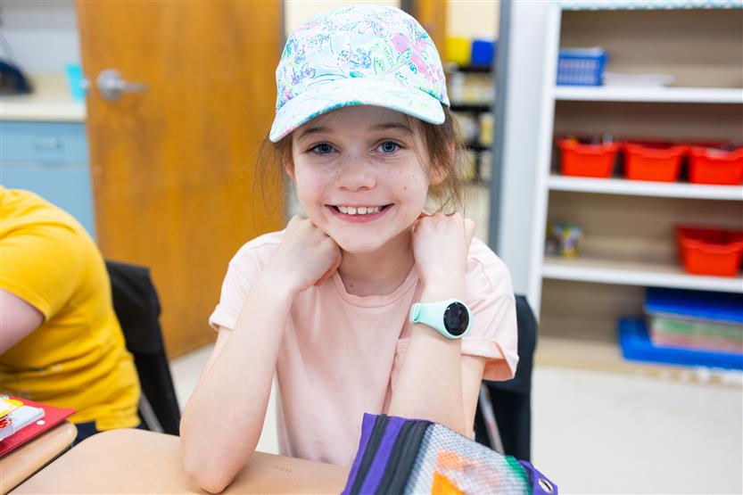 Grassland Elementary students enjoy hat day 